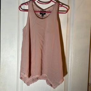 Girl’s Sleeveless Blush/Pink Blouse Size: 7/8 (S)